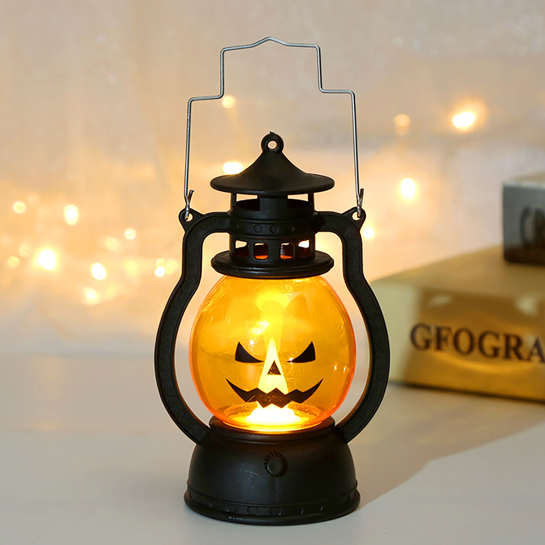 Night Cute Mini Pumpkin Lanterns Shape C Picture