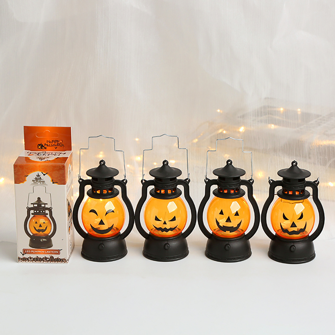 Night Cute Mini Pumpkin Lanterns 