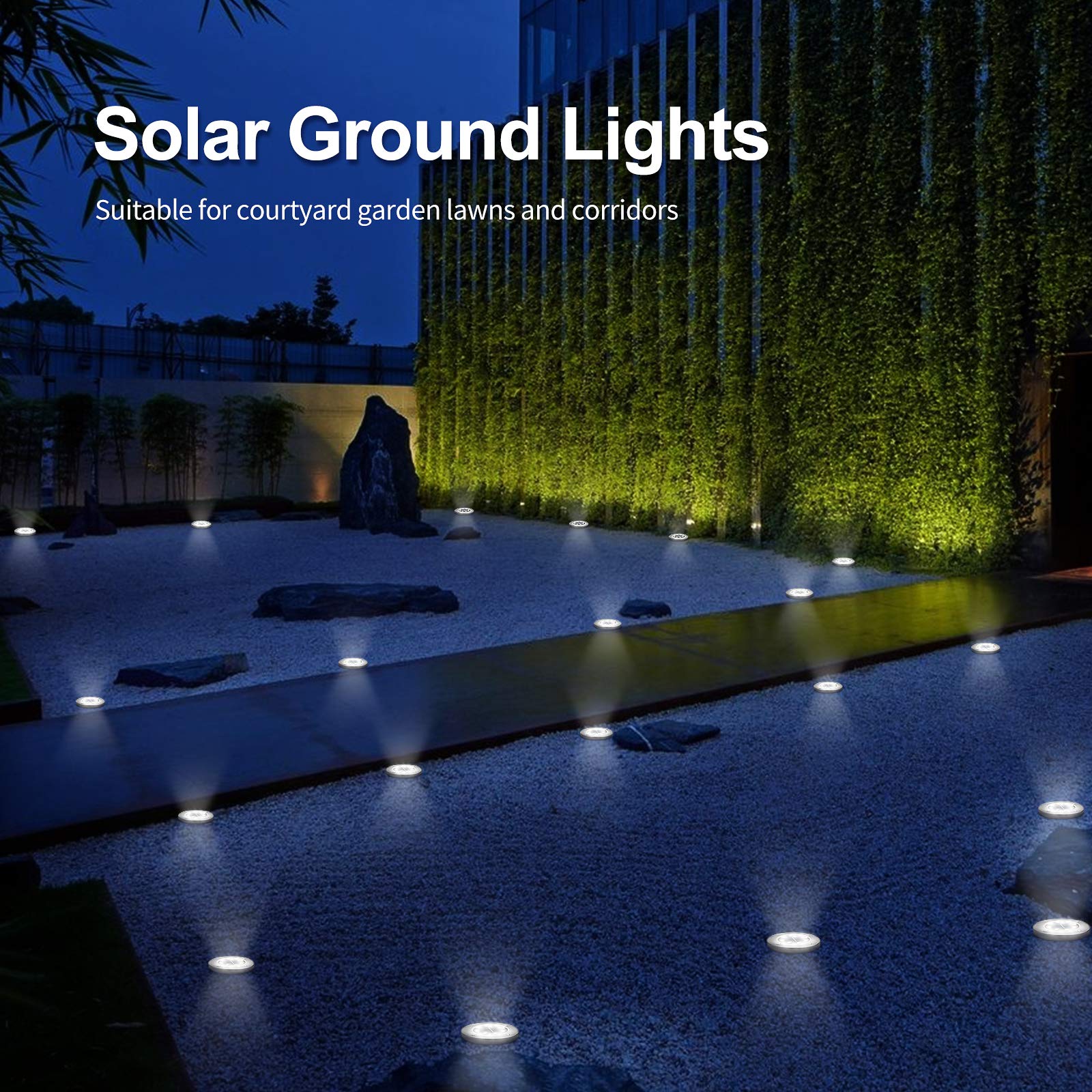 Waterproof Outdoor Solar Ground Lights Intoduce Picture