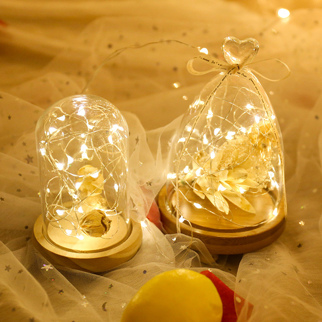 Christmas Decor Starry String Lights