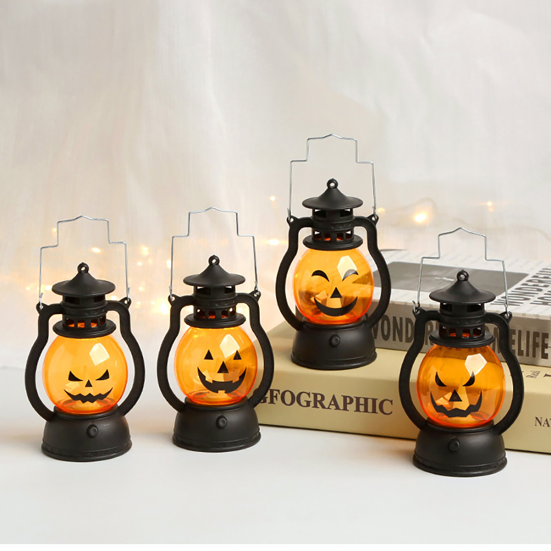 Night Cute Mini Pumpkin Lanterns 