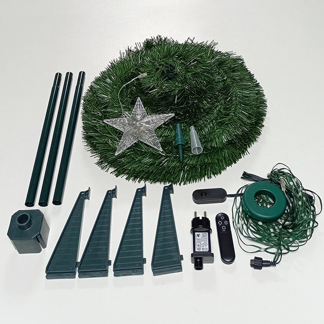 Star Multicolor Fairy Christmas Lights Detail Picture
