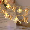 Snow elk Christmas Tree String Lights