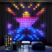 Smart Bluetooth App Curtain Lights