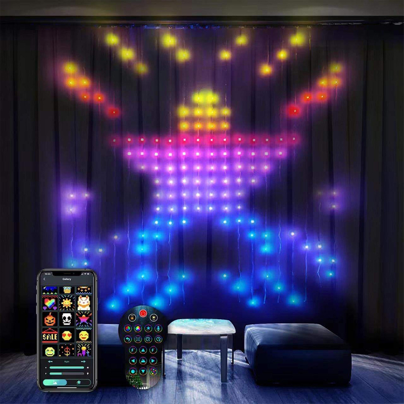 Smart Bluetooth App Curtain Lights