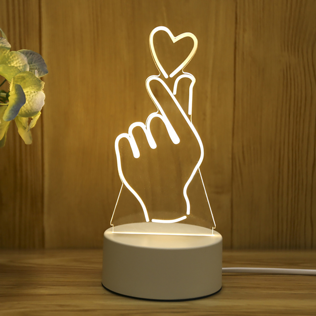 3D Illusion Night Light