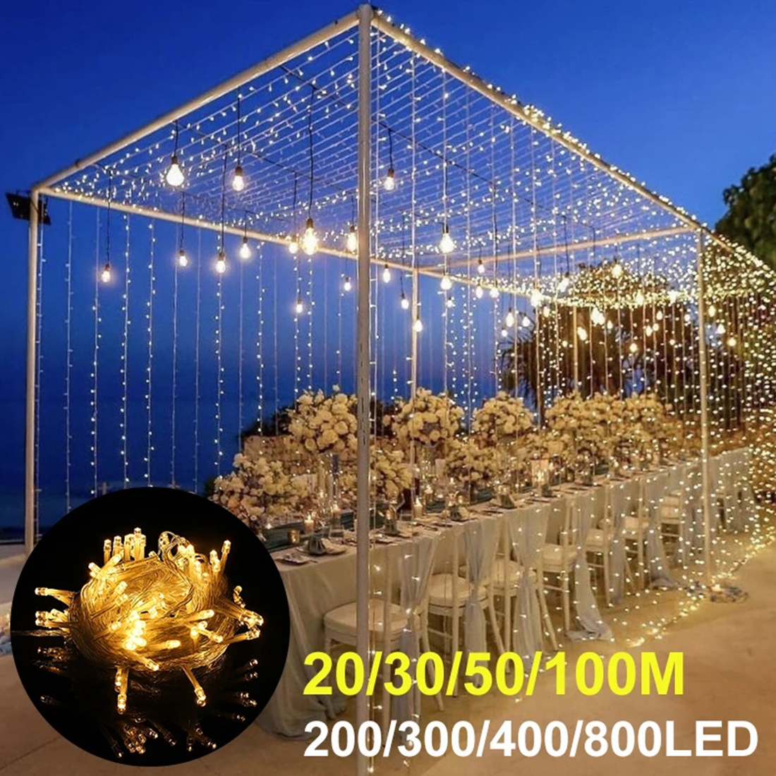 Wedding Decoration Twinkle String Lights Introduce Picture