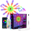 RGB Smart LED Firework Strip Lights