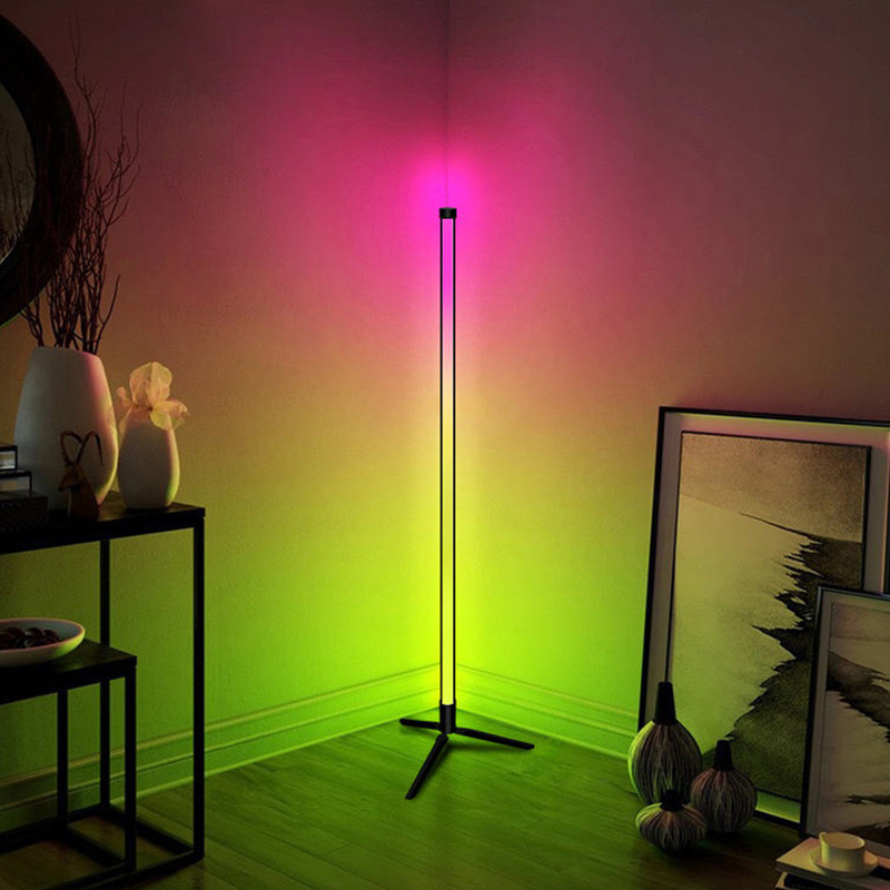 Color Ambient LED Integrated Floor Lamp
