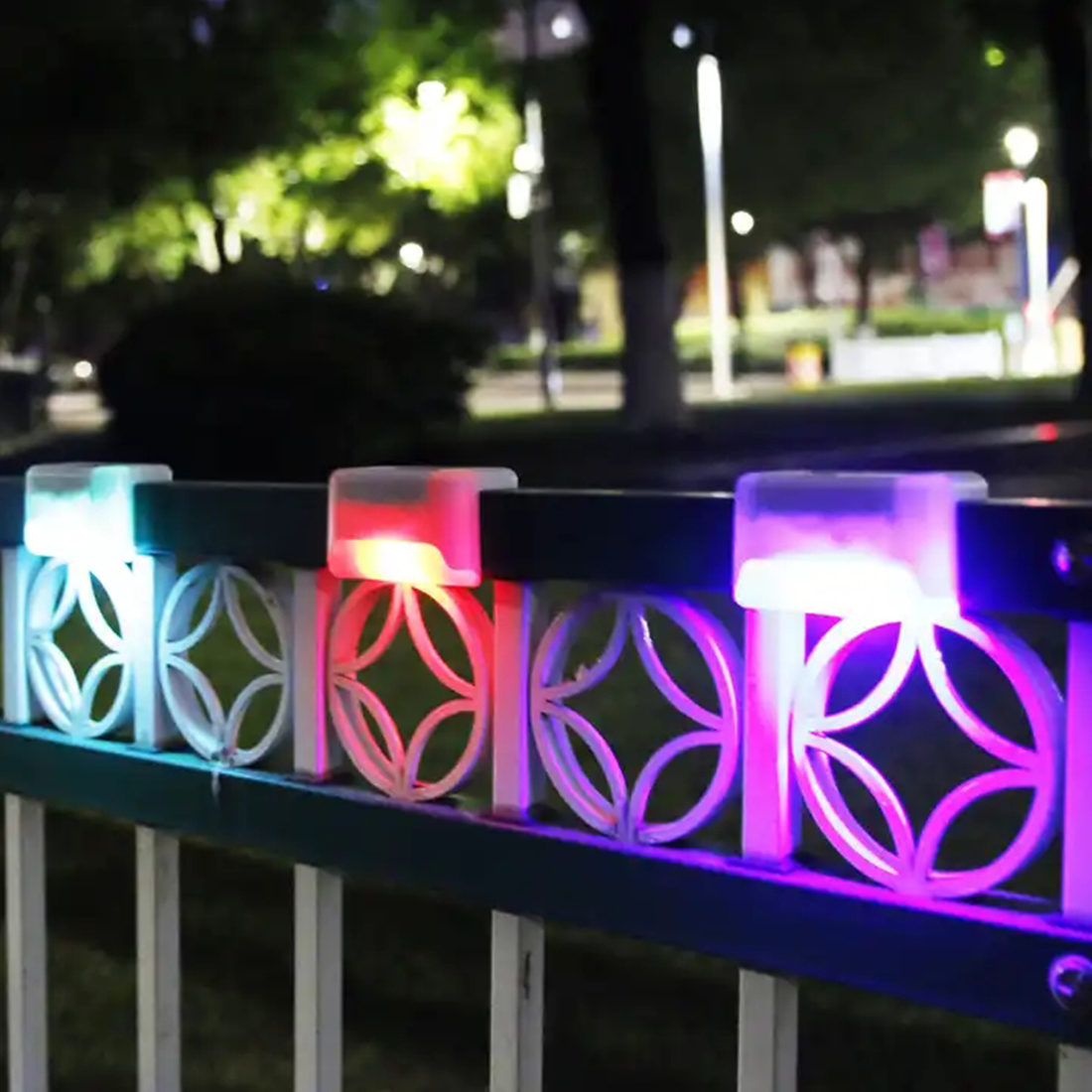 Outdoor LED Solar Deck Lights Scene Picture