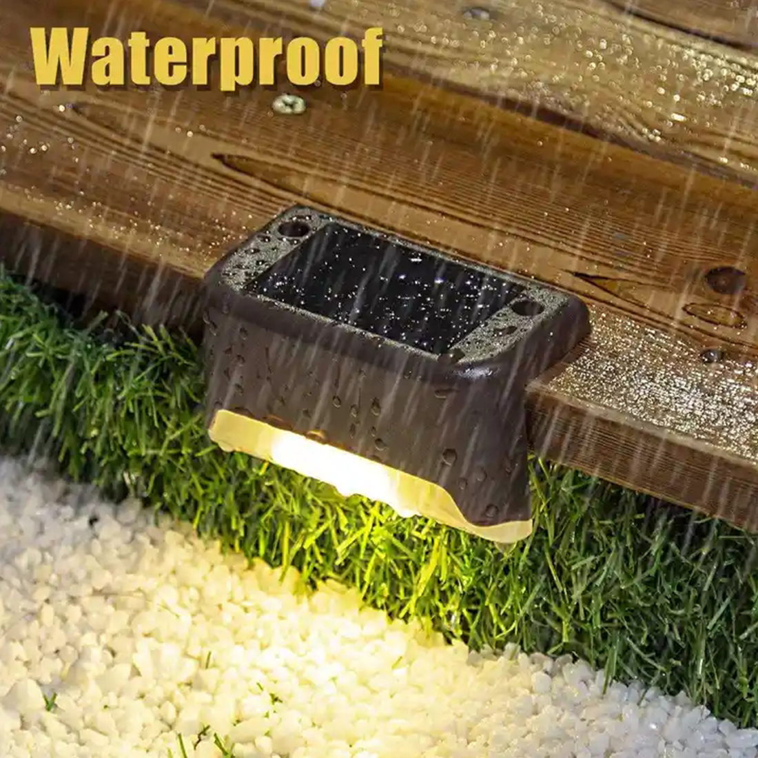 Outdoor LED Solar Deck Lights Waterproof Picture