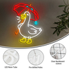 Cute Umbrella Duck LED Neon Lighted 
