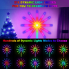 RGB Smart LED Firework Strip Lights