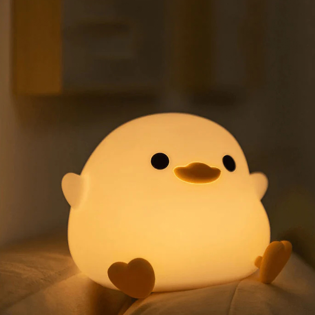 LED Mini Bean Duck Night Light