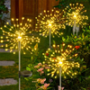 Outdoor LED Solar Firework Light