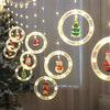 ​Christmas Window Hanging Decor Ring Light