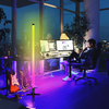 Color Ambient LED Integrated Floor Lamp