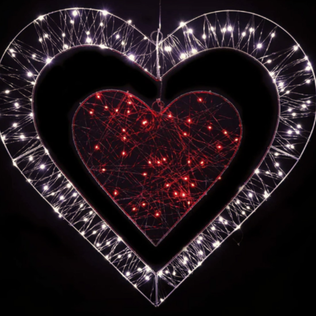 LED Rope Light Prancing Reindeer Shape Picture
