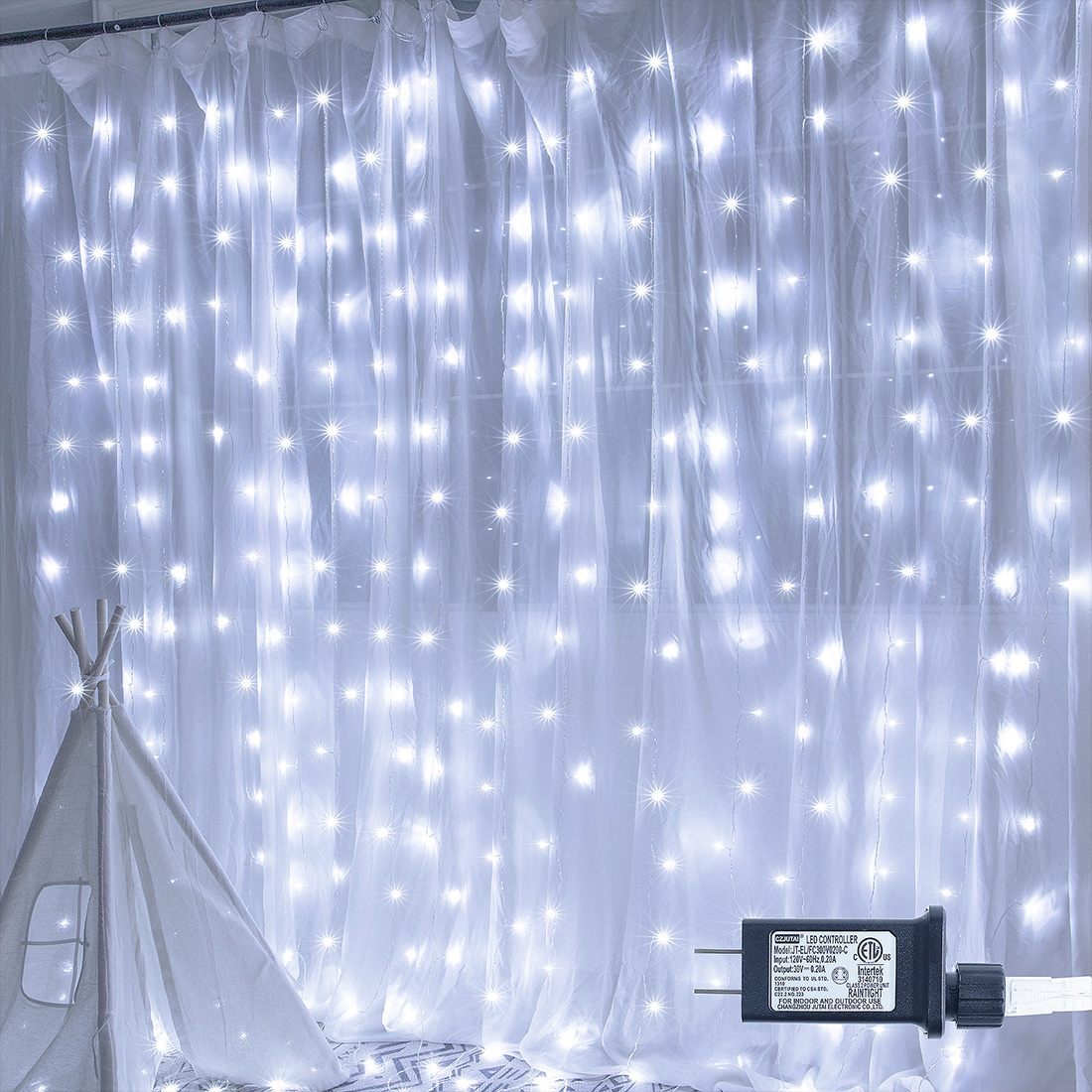 Waterfall Fairy Curtain String Lights