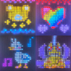 Smart Bluetooth App Curtain Lights