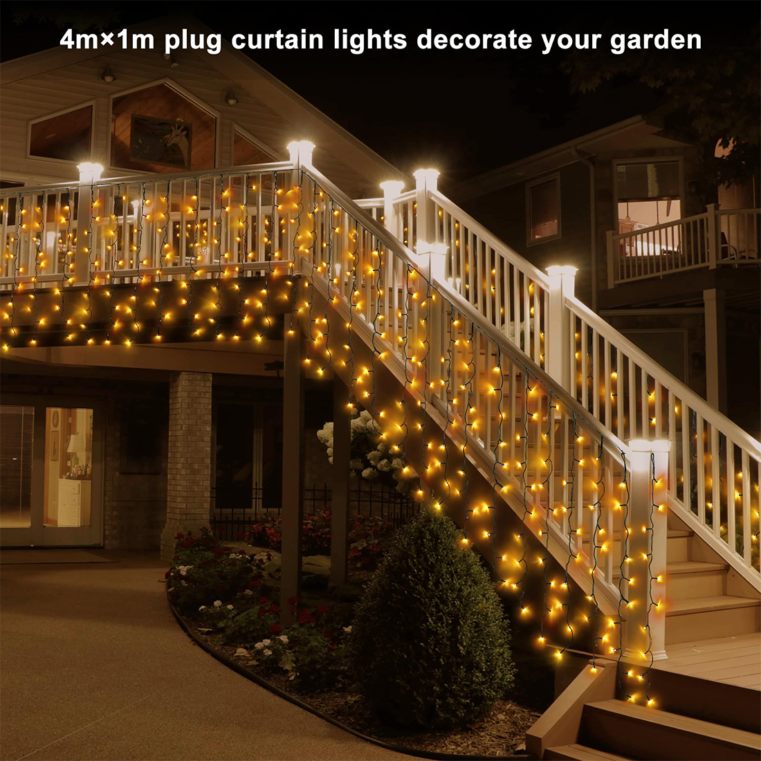 Wall Hanging Fairy String Lights Scene Picture