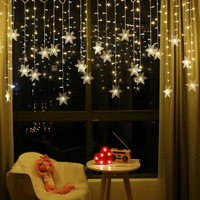 4M Led Snowflake Fairy String Lights