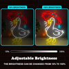 Cute Umbrella Duck LED Neon Lighted 
