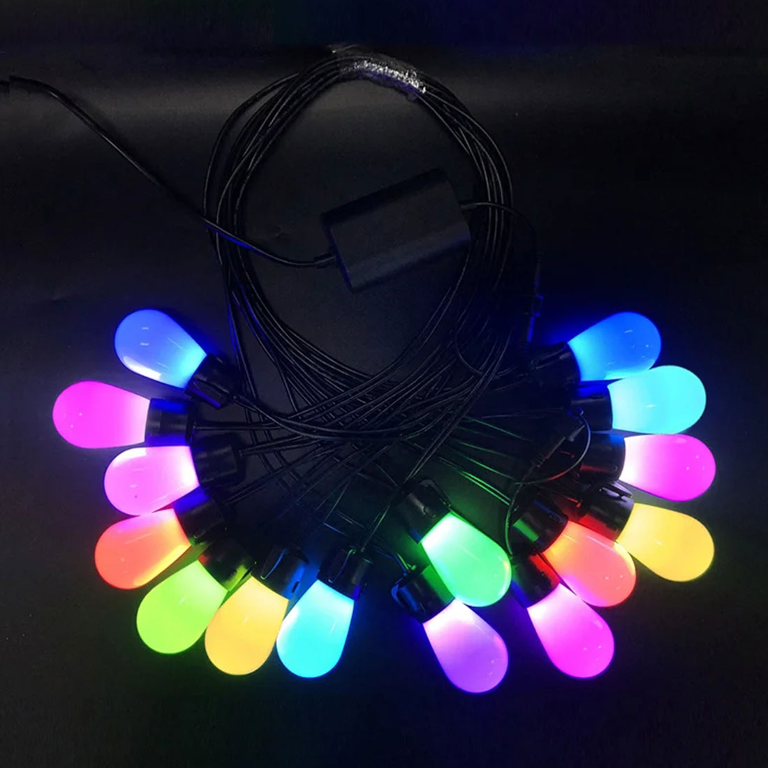 S14Smart LED Color Light String Smart Really Picture Display