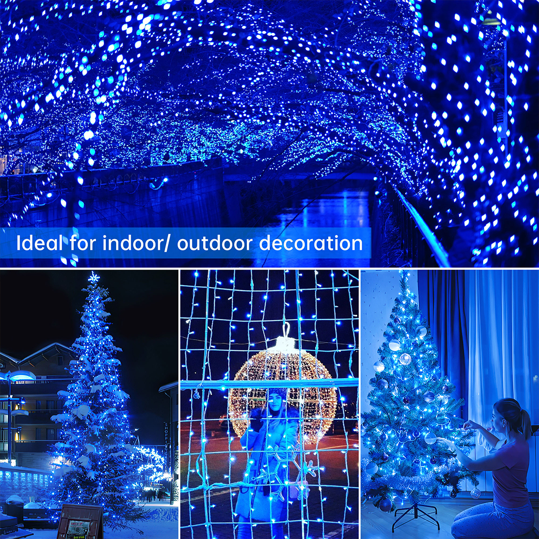 Weddings Events Fairy Curtain String Lights