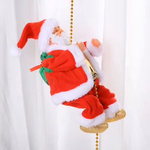 Electric Climbing Ladder Music Santa Claus