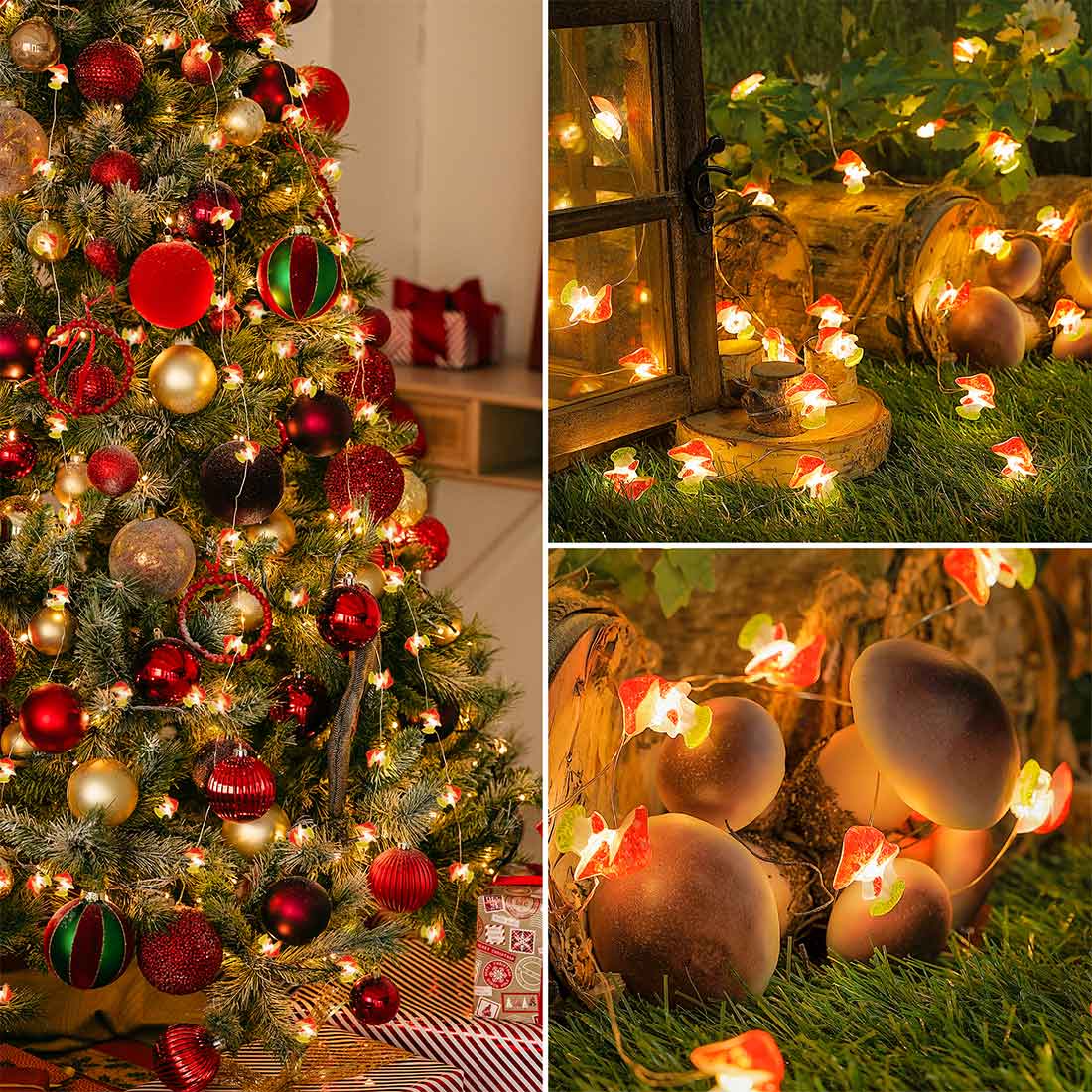  Battery-Operated Christmas Lights Scene Picture