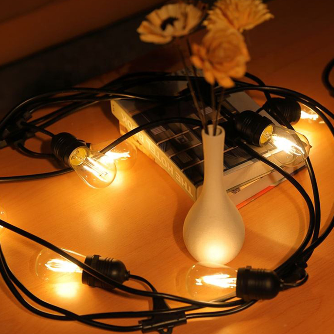  Edison Led Globe Ball S14 Bulb