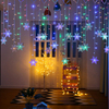 4M Led Snowflake Fairy String Lights