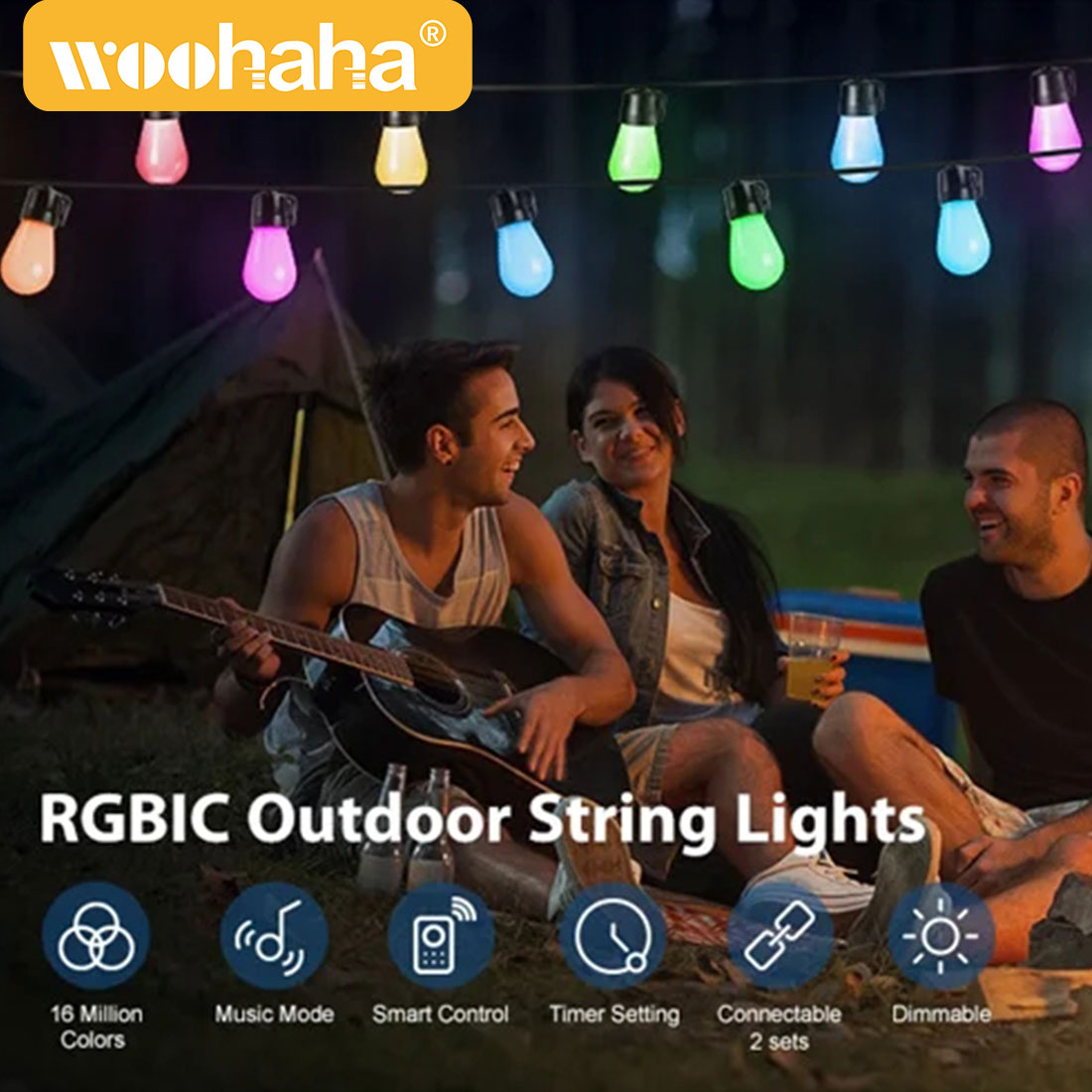 S14Smart LED Color Light String Show Picture