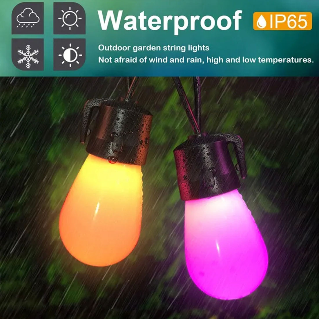 S14 Smart LED Color Light String