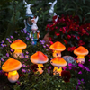 LED Solar Fairy Mushroom Lights