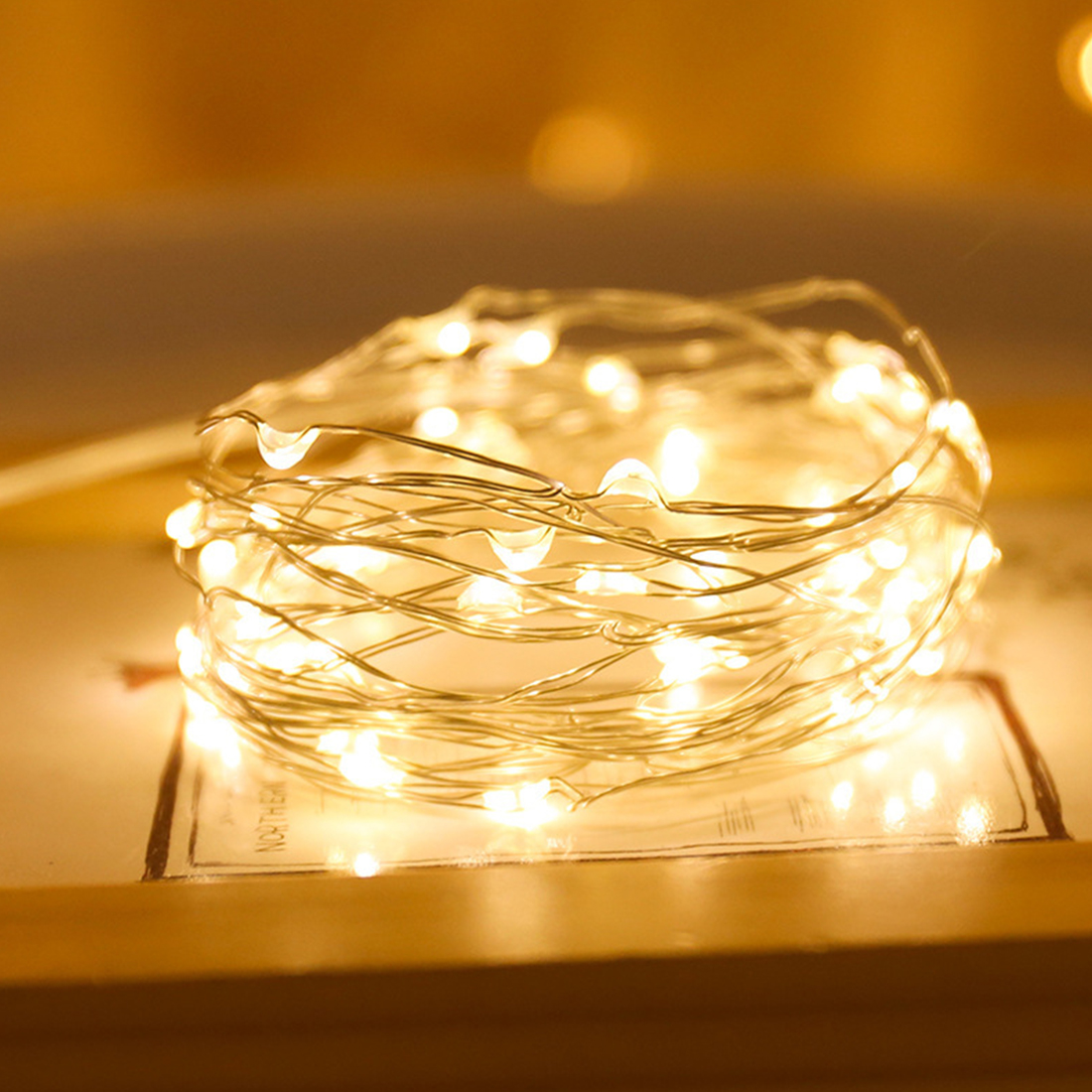 Christmas Decor Starry String Lights
