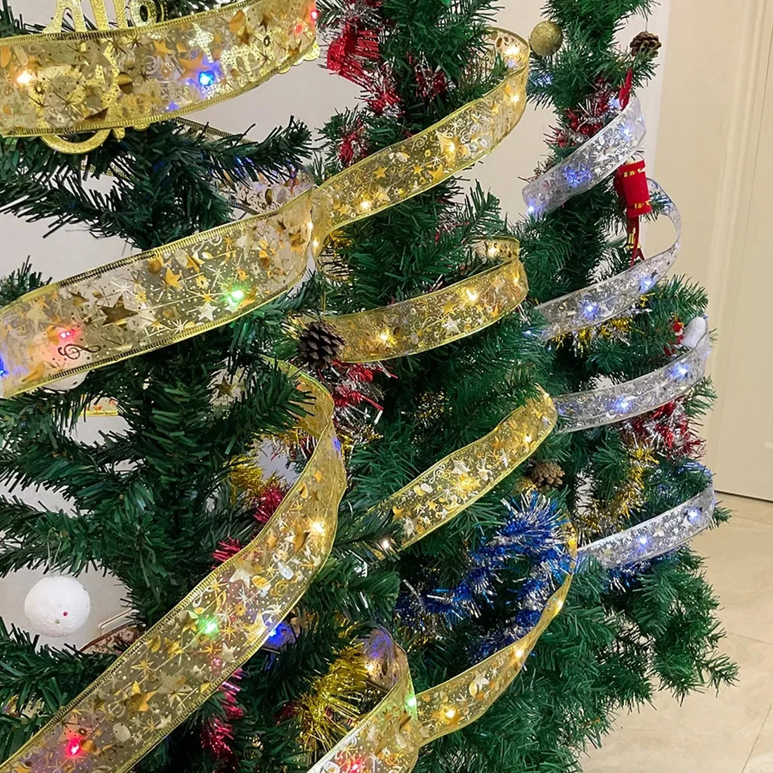 Christmas Decoration Ribbon Led Light Picture