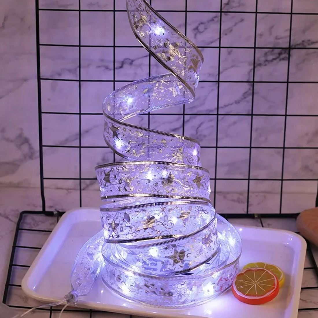 Christmas Decoration Ribbon Led Light Picture