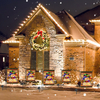 LED Christmas Snowman Garden Flag