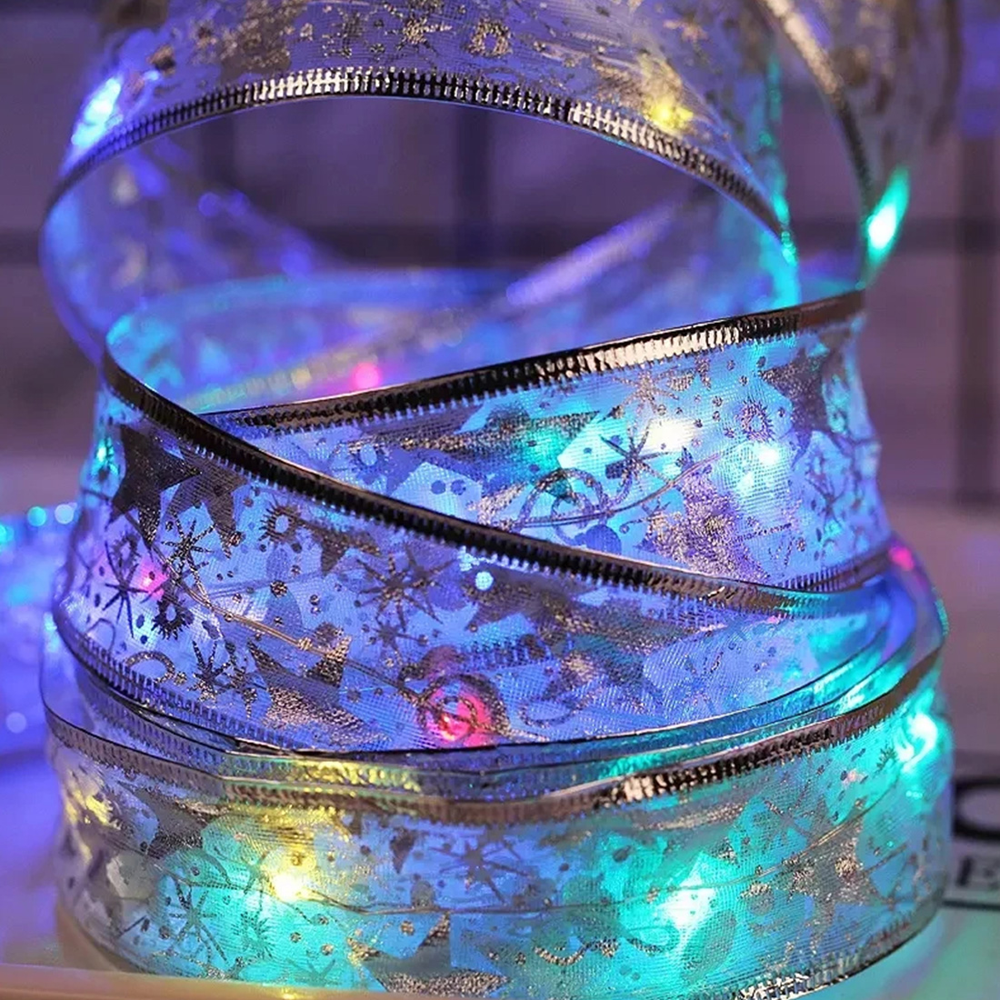 Christmas Decoration Ribbon Led Light Picture