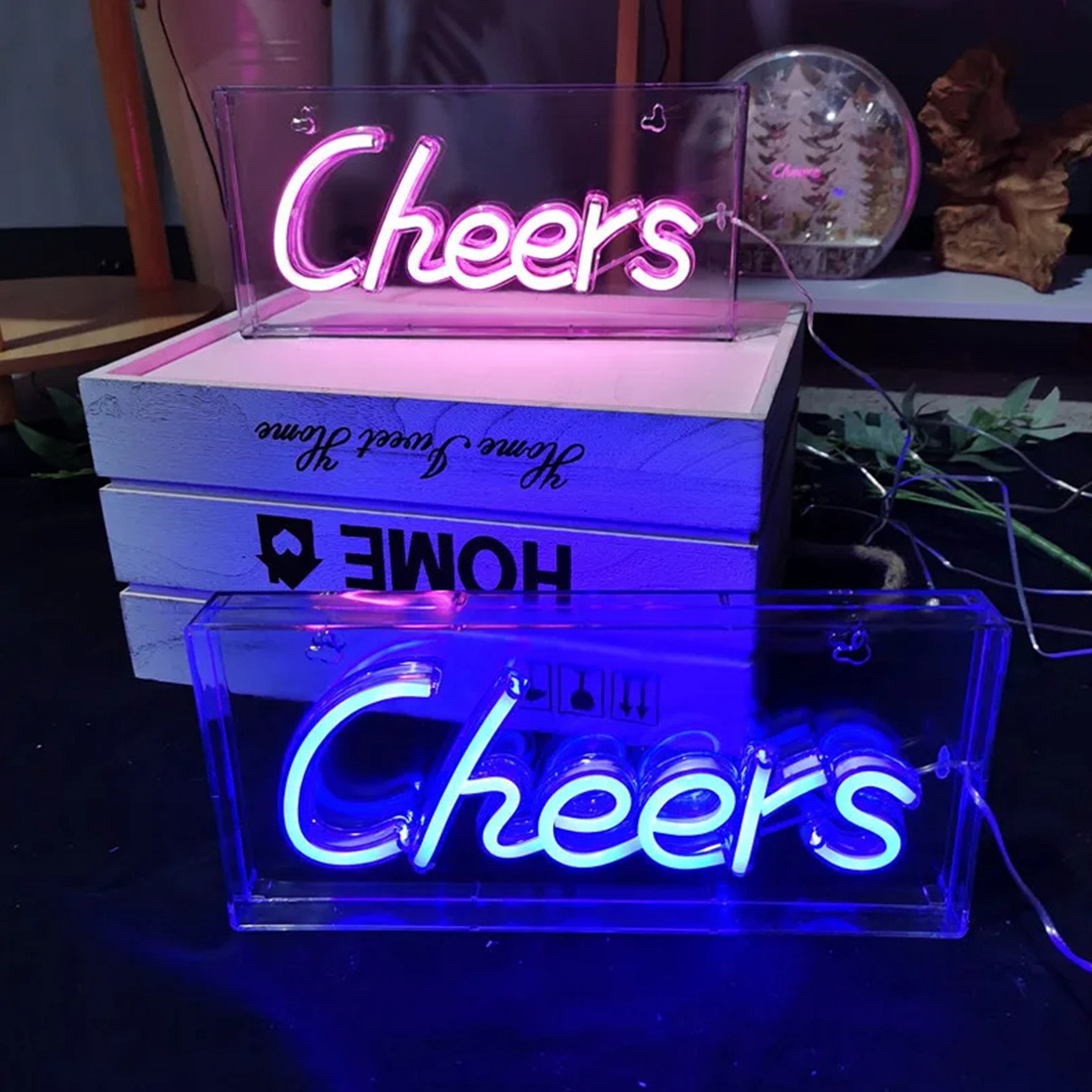 Bar Lamp Cheers Neon Sign Light