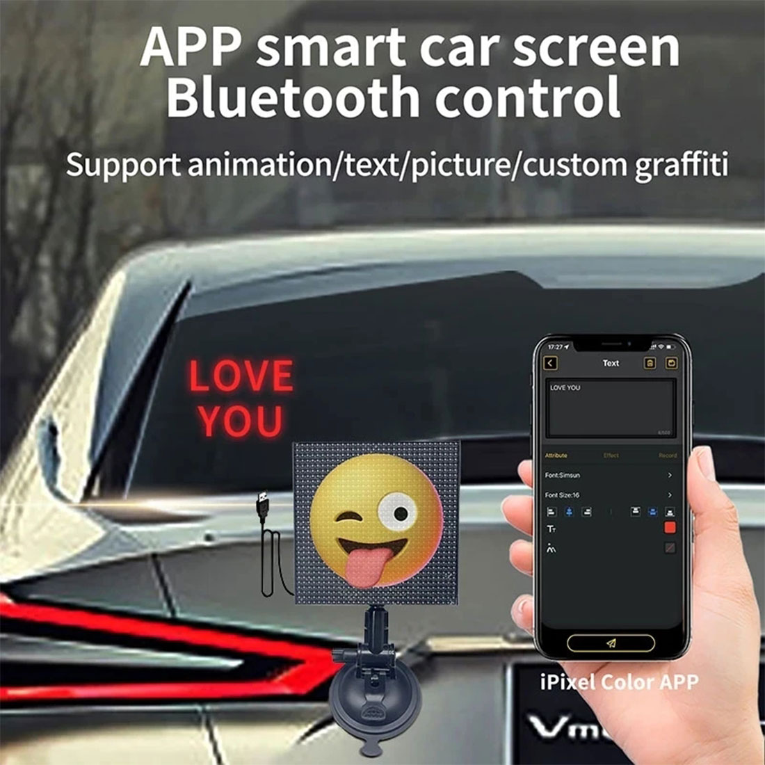 DIY Bluetooth LED Display Screen Introduce