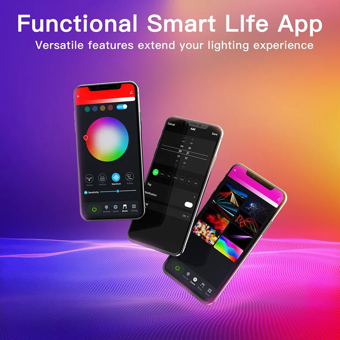 Smart Life Fairy String Lights App Funcation Display Picture