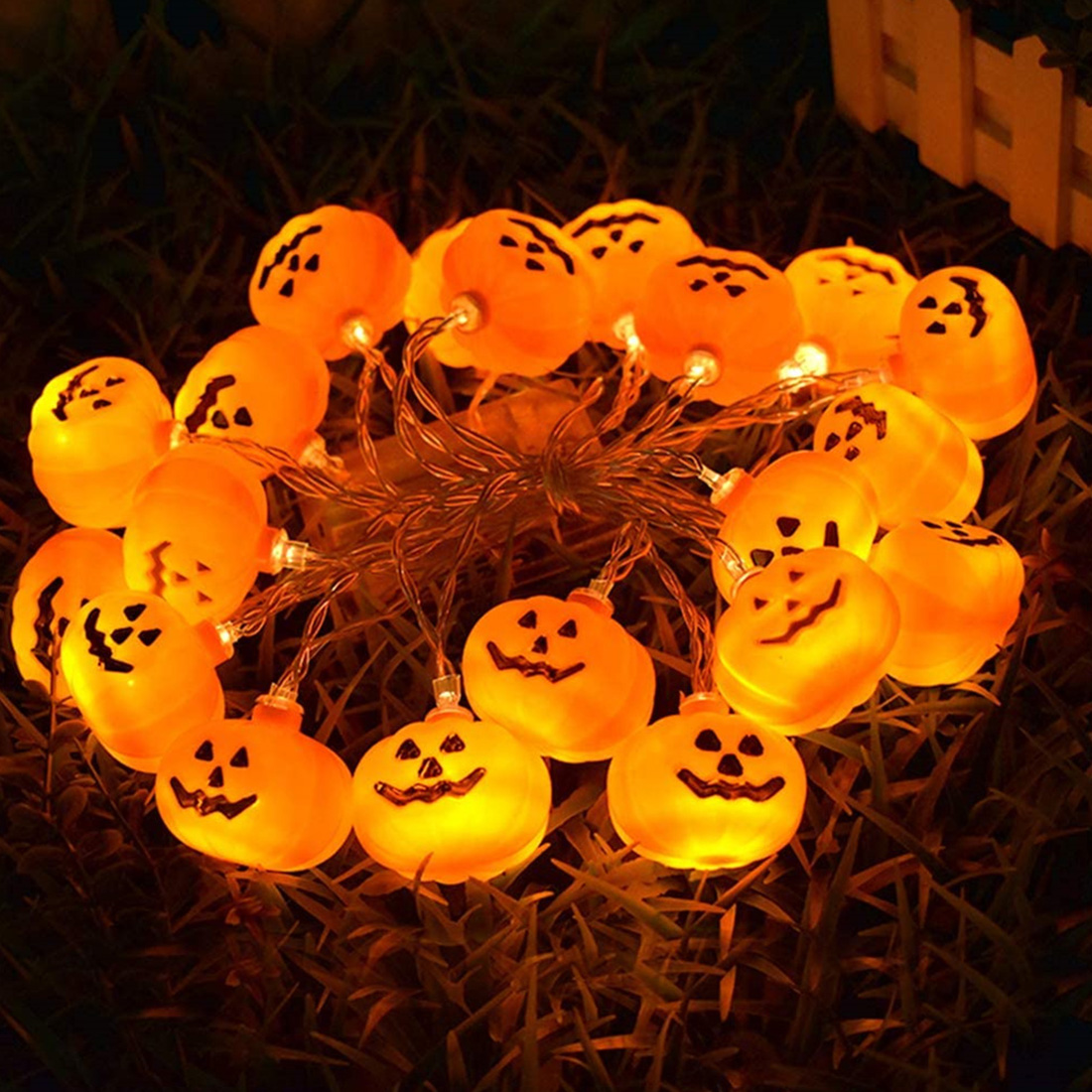 Halloween Decoration Pumpkin Lantern String Lights Picture