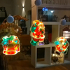 Christmas Santa Claus Decorations Sucker Lamp