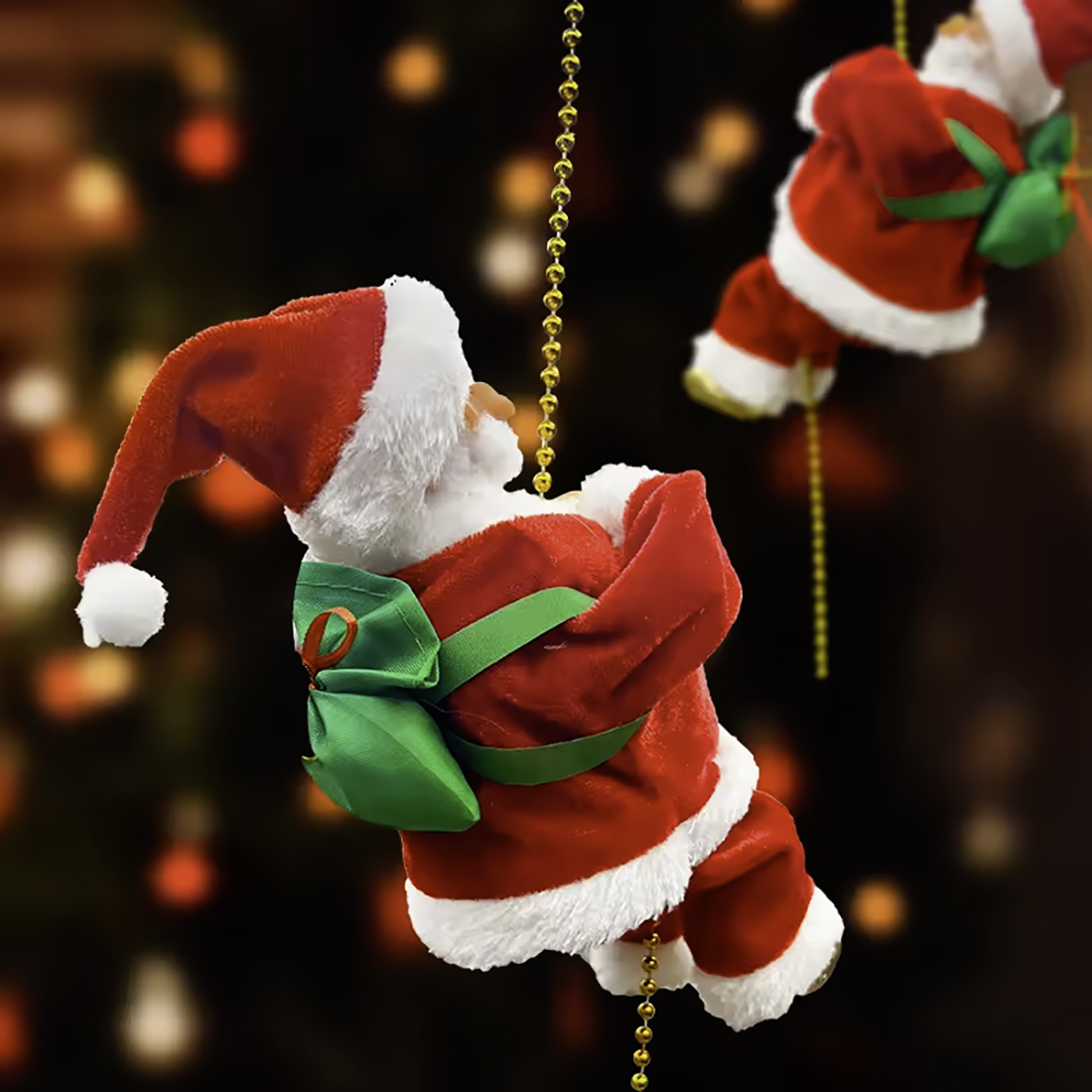 Electric Climbing Ladder Music Santa Claus Picture