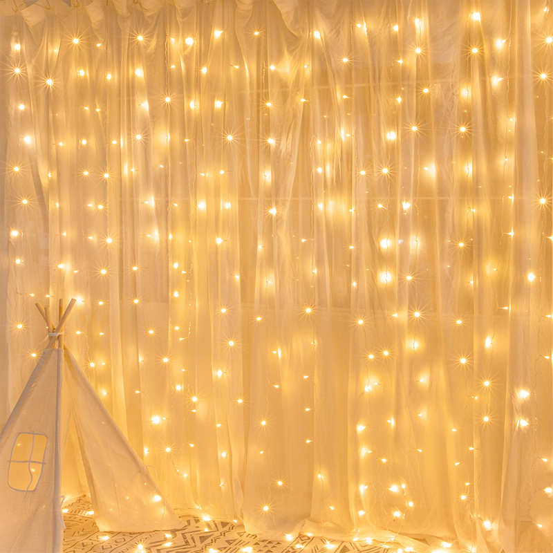 Waterfall Fairy Curtain String Lights
